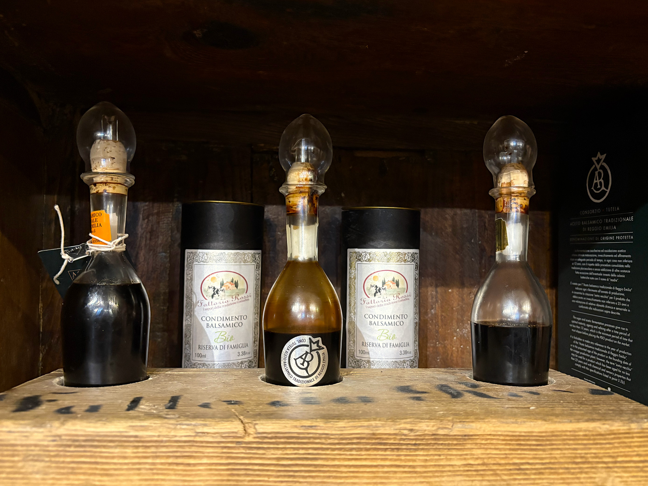 Conservare l'aceto balsamico - Fattoria Rossi