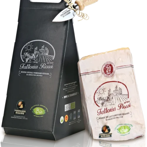 Parmigiano Reggiano Bio Confezione Regalo 1 Kg Coltellino