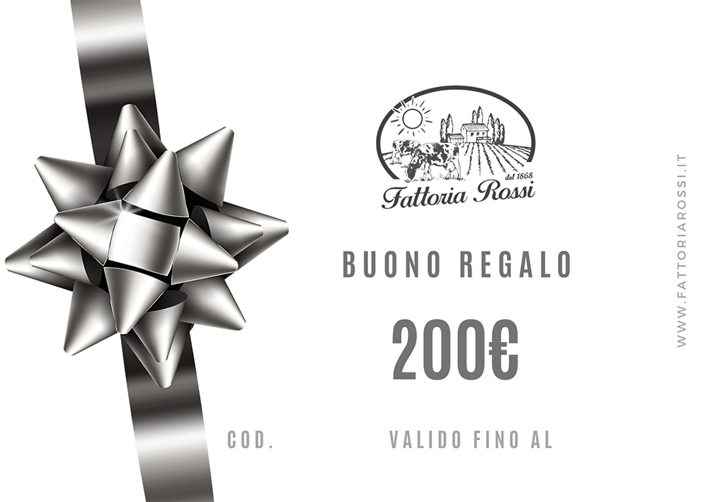 BUONO REGALO 200 €