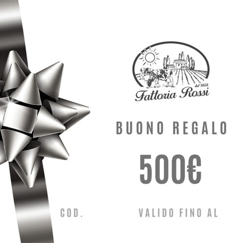 BUONO REGALO 500 €