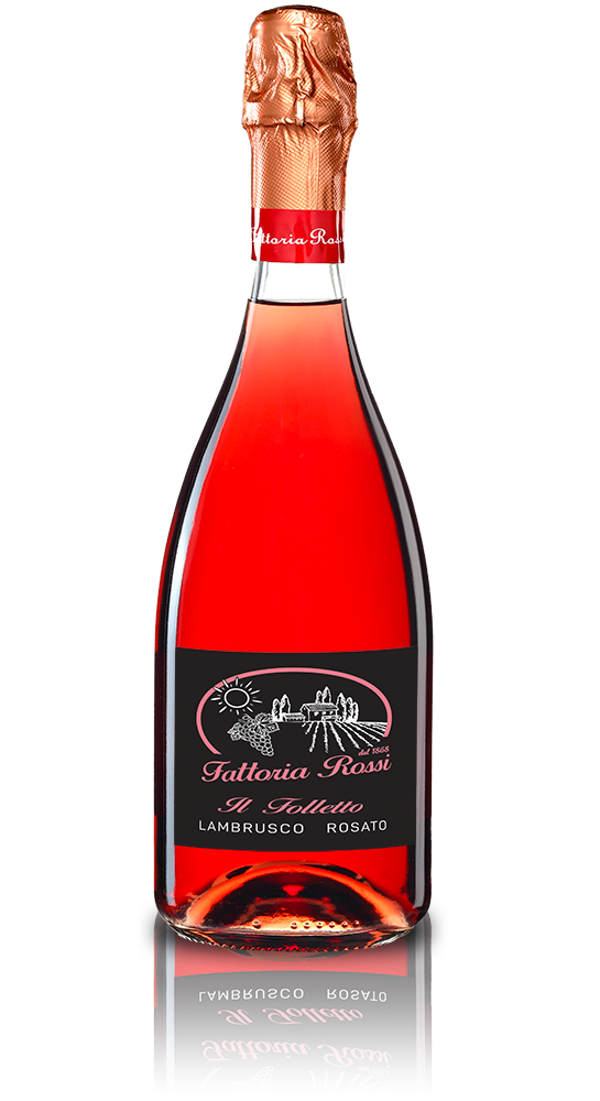 lambrusco rosato il folletto